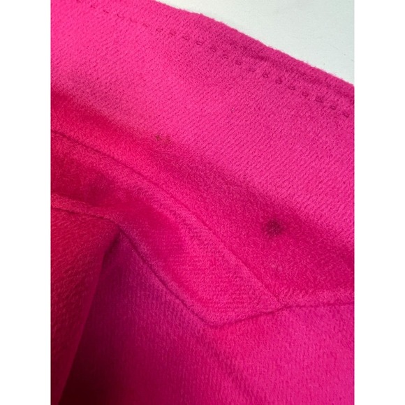 St. John Vintage Sewn By Hand Blazer Pink Angora Blend Double Breasted SZ 2 - Picture 10 of 16